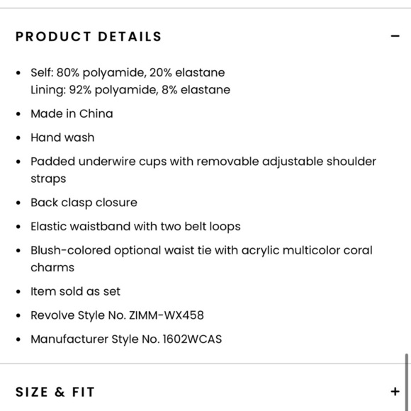 NWT Zimmerman Cassia Gathered Bikini Bottoms in Teal belted sz 4 / 6 - Picture 13 of 13